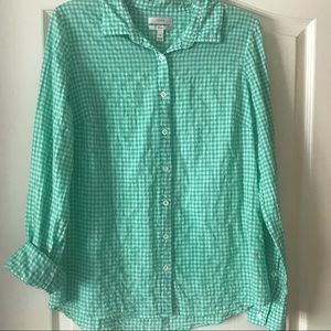J. Crew perfect button up size 12